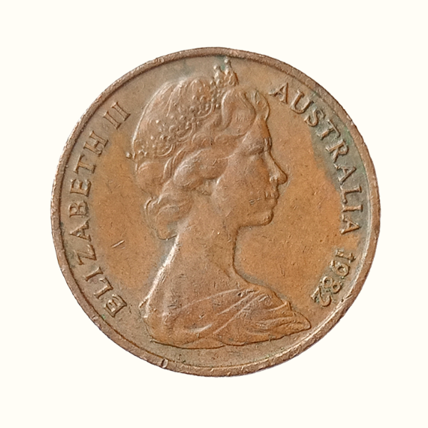 Elizabeth II One Cent Coin – 1982 Australia