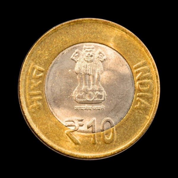 Indian, Rashtriya  Abhilekhagar  10 rupee coin 2015