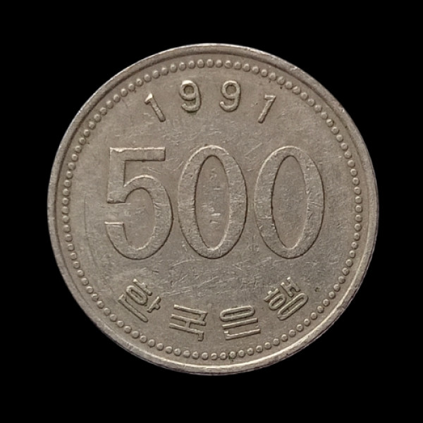 South korea 500 won