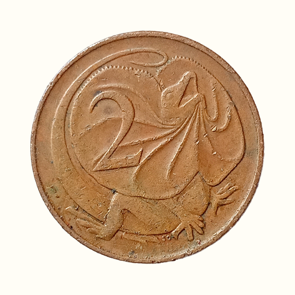 Elizabeth II Two Cents Coin – 1966 Australia