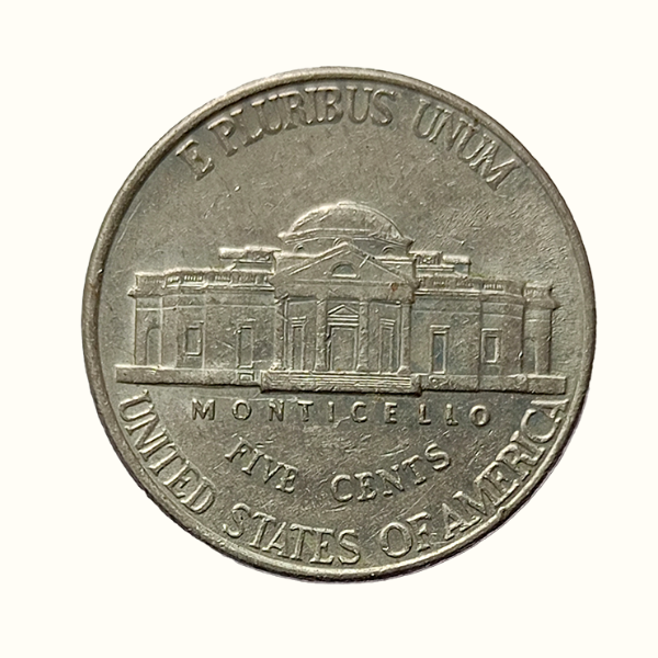 Five Cent Coin – 1999 United States of America
