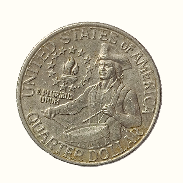 Quarter Dollar Coin – 1976 United States of America