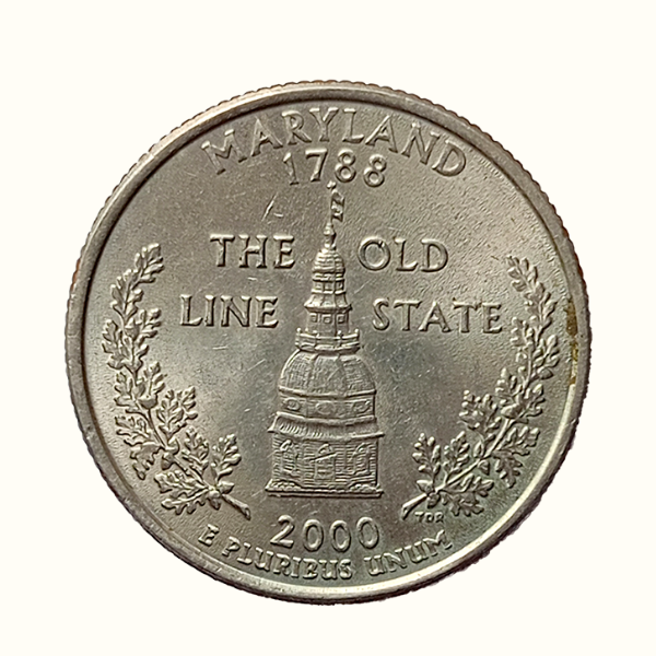Quarter Dollar Coin – 2000 United States of America