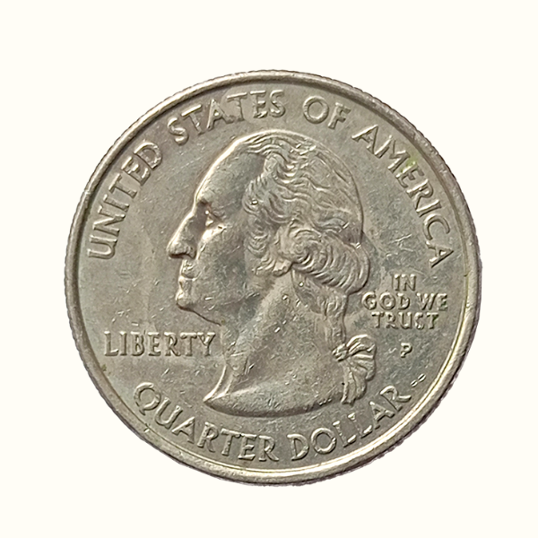 Quarter Dollar Coin – 2002 United States of America