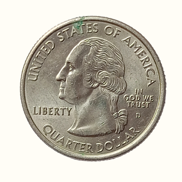 Liberty Quarter Dollar Coin – 2002 United States of America