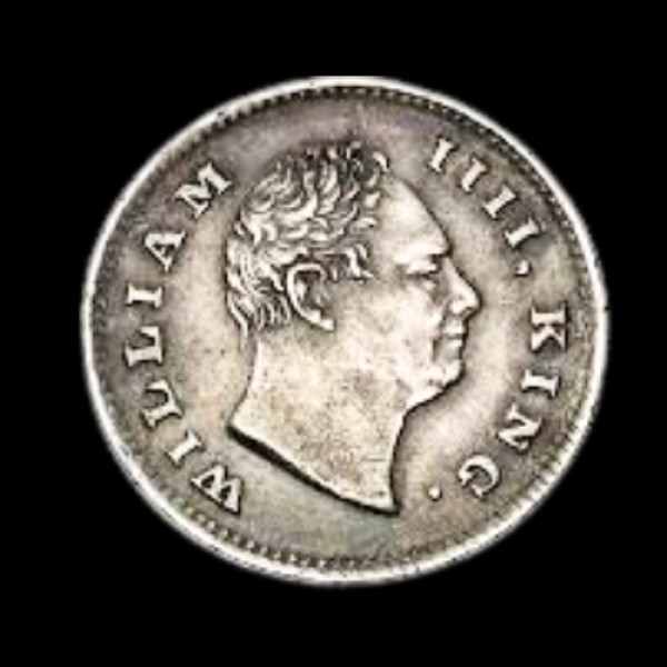 ¼ Rupee Coin 1835 (East India company)