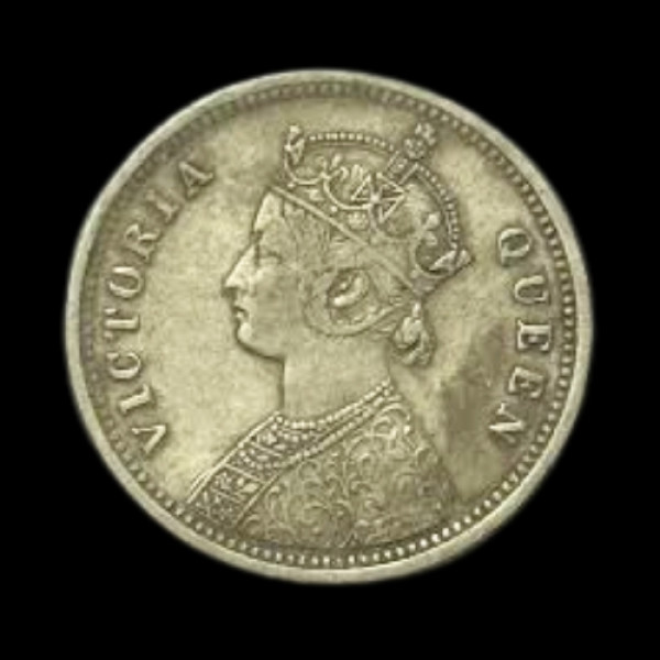 ¼ Rupee Coin 1862 (British India)