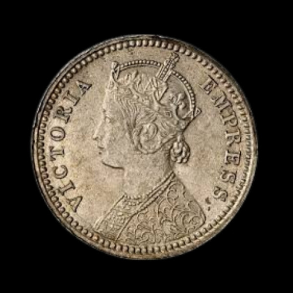 ¼ Rupee Coin 1901 (British India)